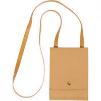 Faux Leather Shoulder Bag, L: 13 cm, H: 18, 1 pc, light brown [HOB-49892]