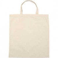 Shopping Bag, size 38x42 cm, 135 g/m2, 5 pcs, light natural [HOB-49905]