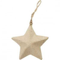 Star, D: 6 cm, 9pcs [HOB-50436]