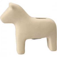 Horse Money Box, H: 14.5 cm, L: 16.5 cm, 8 pcs, white [HOB-50540]