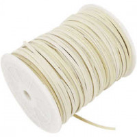 Faux suede cord,  3 mm, beige, 100m