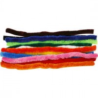 Pipe Cleaners, thickness 25 mm, L: 45 cm, asstd colours, 60mixed