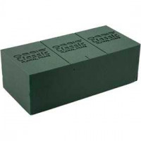 Oasis Floral Foam, size 23x11x8 cm, green, 1pc