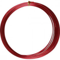 Aluminium Wire, thickness 1 mm, 16 m, red [HOB-518313]