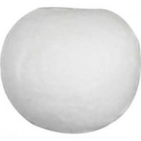 Compressed Cotton Ball, D: 12 mm, 300 pcs, white [HOB-54001]