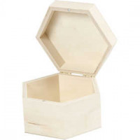 Box, size 12x7 cm, inner size 10,5x6,6 cm, plywood, 1pc [HOB-55321]