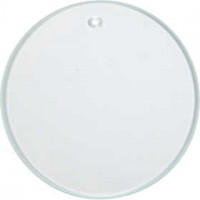 Glass Plate, D: 7 cm, thickness 3 mm, 10 pcs [HOB-55802]