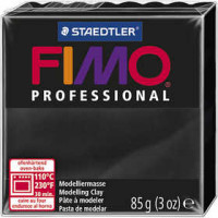 FIMO® Professional Jewellery Clay, 85 g, black [HOB-78573]