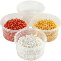 Pearl Clay®, 3x25 g, 38 g, 1 set, yellow, white, orange [HOB-78718]