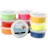 Foam Clay®, 10x35 g, asstd colours [HOB-78930]
