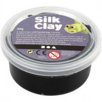 Silk Clay®, 40 g, black [HOB-79102]