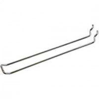 Euro pegboard hooks, L: 200 mm, thickness 4 mm, 50pcs, W: 25 mm