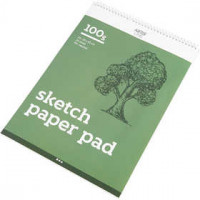 Drawing Paper Pad, A3 297x420 mm, 100 g, 25 sheets [HOB-95233]