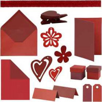 Happy Moments - Card Making Kit, 160 sales units, asstd. colours [HOB-97587]