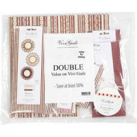 Vivi Gade Happiness Bag, 1 set, white, gold, red [HOB-97609]