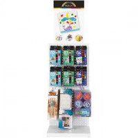 A-Color Acrylic Paint And Brushes, 72 sales units, asstd. colours [HOB-97651]