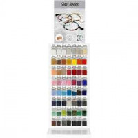 Rocaille Seed Beads, H: 850 mm, W: 400 mm, 280 sales units, asstd. colours [HOB-976733]