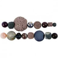 Luxury Bead Harmony, size 6-38 mm, hole size 0.6-2 mm, 1 pack, asstd. colours [HOB-99071]