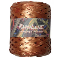 Raffia Synthetic Copper - Roll of 200 meters (1 roll) [HV-RAFCP]