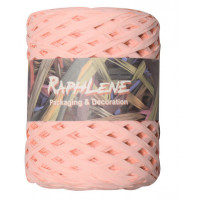 Raffia Synthetic Salmon - Roll of 200 meters (1 roll) [HV-RAFSA]