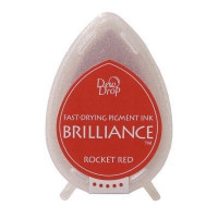 Ink Pads Brilliance Dew drops Rocket Red (1 pc) [BD-000-023]