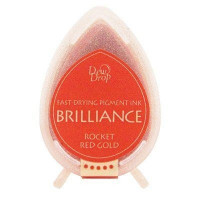 Ink Pads Brilliance Dew drops Rocket Red gold (1 pc) [BD-000-096]