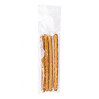 Plastic Bags 7.6x30.5cm Clear Polypropylene (100 pieces) [FP1312]