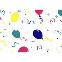 Printed Bags Balloons 10.2x6.4x24.1cm with side gusset (100 pieces) [G4CEL]