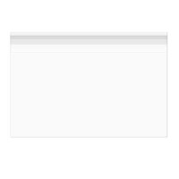 Plastic Bags 112.9x81.9cm Transparent Peel and Seal (50 pieces) [B4432]