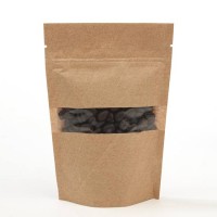 Stand Up Pouches Kraft 10x6x15cm | 57 grams (100 pieces) [ZBGW2K]