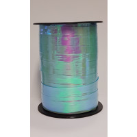 Curling Ribbon Iridescent Pearl Blue 10mm x 250 meter (1 roll) [HV-IRI10BL]