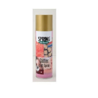 Florist Spray Gold Glitter 300 ml (1 can) [HV-SG300GO]