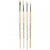 Nature Line Brushes, size 00-1-2-4, 4 pcs [HOB-100264]