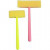 Foam Brushes, W: 5+8 cm, 20 pcs [HOB-10452]
