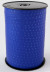 Curling Ribbon with Dots Blue 10 mm x 225 mtr (1 roll) [HV-PLS10BL]