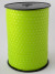 Curling Ribbon with Dots Lime Green 10 mm x 225 mtr (1 roll) [HV-PLS10LG]