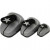 Craft Punch Set, size 25+49+75 mm, max 240 g, 3 pcs [HOB-11288]