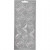 Stickers, sheet 10x23 cm, 1 sheet, silver [HOB-170247]