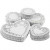 Doilys, size 9-14.5 cm, 1200 pcs, white [HOB-20969]