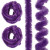 Chenille Purple 5 mtr Ø 3cm (1 pc) [IFS-22608]