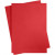 Card, sheet 497x697 mm,  270-300 g, christmas red, 10sheets [HOB-22915]