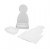 Figure Shaped Cress Tray, body, H: 20 cm, 6sets