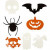 Halloween Motifs, size 5-10 cm,  180 g, 50mixed