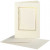 Passepartout Card, card size 10.5x15 cm, envelope size 11.5x16.5 cm, 10 sets, off-white [HOB-23726]