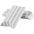 Pillow box, size 23.9x15x6 cm, 300 g, 3 pcs, green [HOB-25359]
