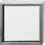 ArtistLine Canvas with frame, outer size 24x24 cm, depth 3 cm, 6 pcs, white [HOB-25752]