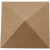 Pyramid, size 10x10 cm, H: 4 cm, 4 pcs [HOB-26359]