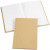 Sketchbook, A5 15x21 cm, thickness 80 g, 1 pc, brown [HOB-26367]