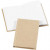 Sketchbook, A7 7.5x10.5 cm, thickness 80 g, 1 pc, brown [HOB-26369]