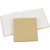 Notebook, size 14x14 cm, 60 g, 1 pc, brown [HOB-264520]